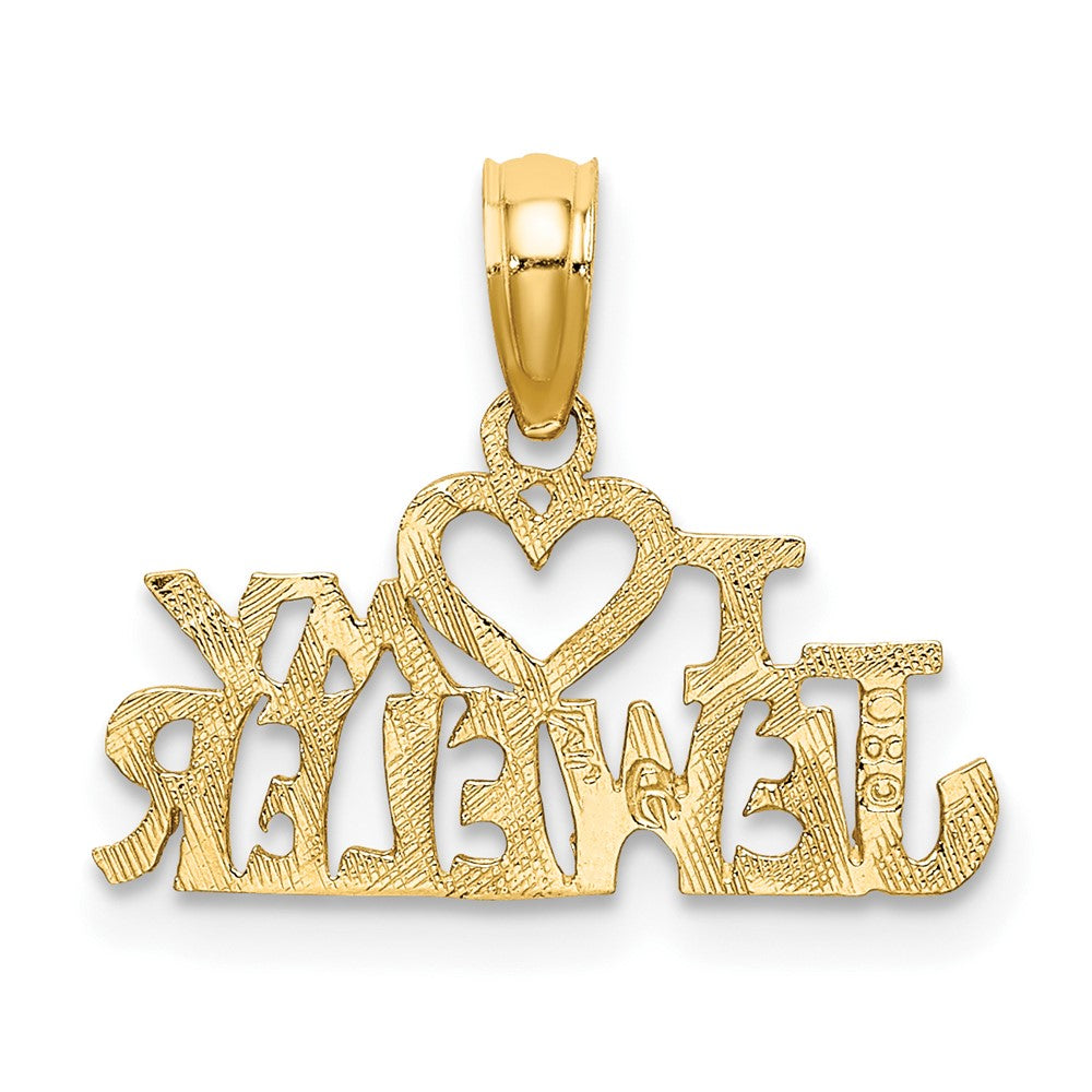 10K Gelbgold I Herz My Jeweler Charm