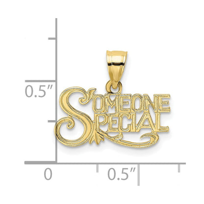 10K Gelbgold Someone Special Charm