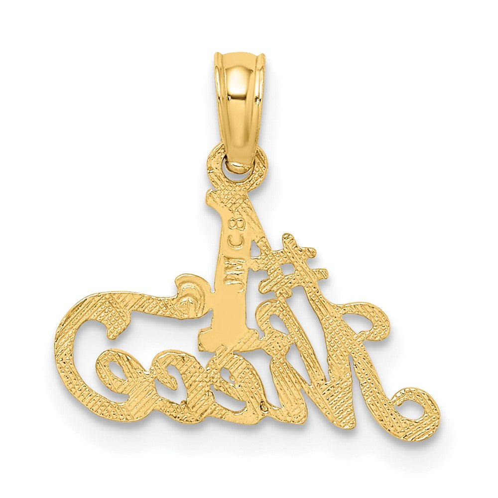 10K Gelbgold #1 Nichte Charm