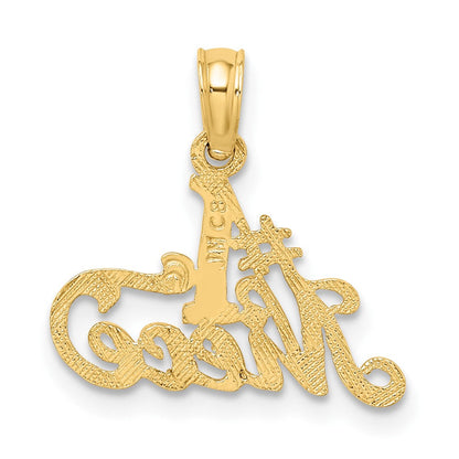 10K Gelbgold #1 Nichte Charm