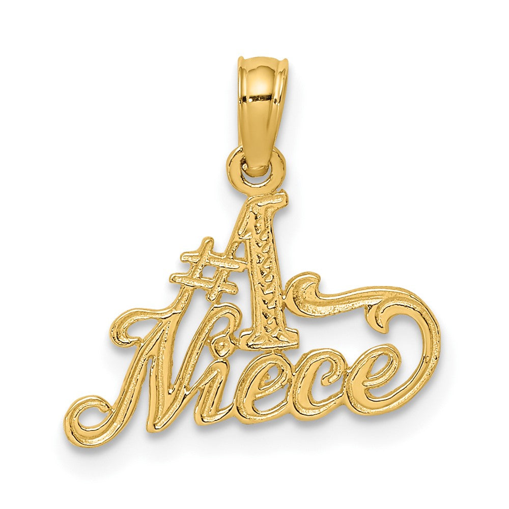 10K Gelbgold #1 Nichte Charm