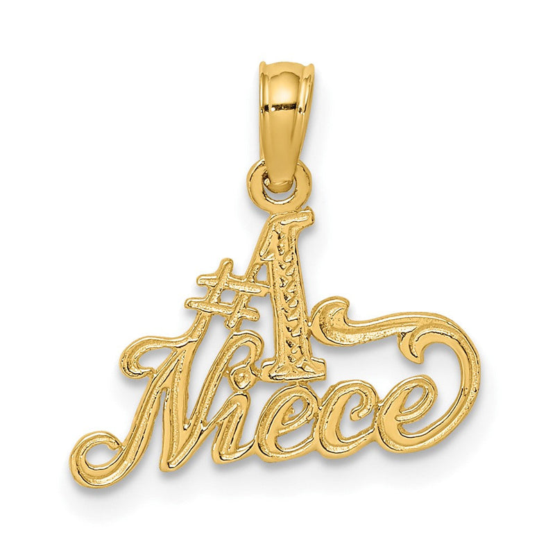 10K Gelbgold #1 Nichte Charm