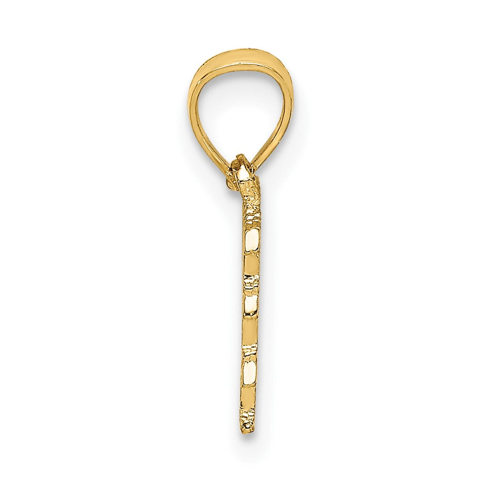 10K Gelbgold 10K I Want Charm