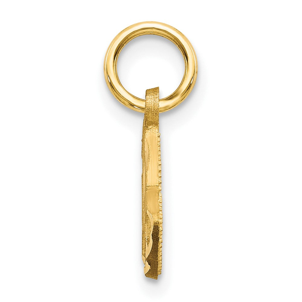 10K Gelbgold Betend Hands Charm