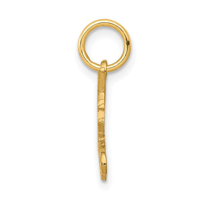 10K Gelbgold Happy Süß 16 Charm