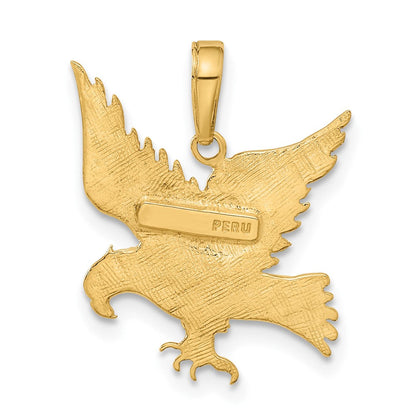 10K Gelbgold Adler Anhänger