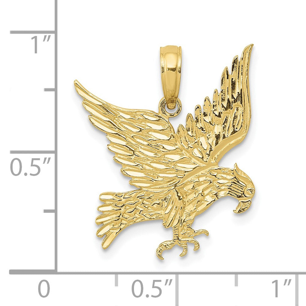 10K Gelbgold Adler Anhänger