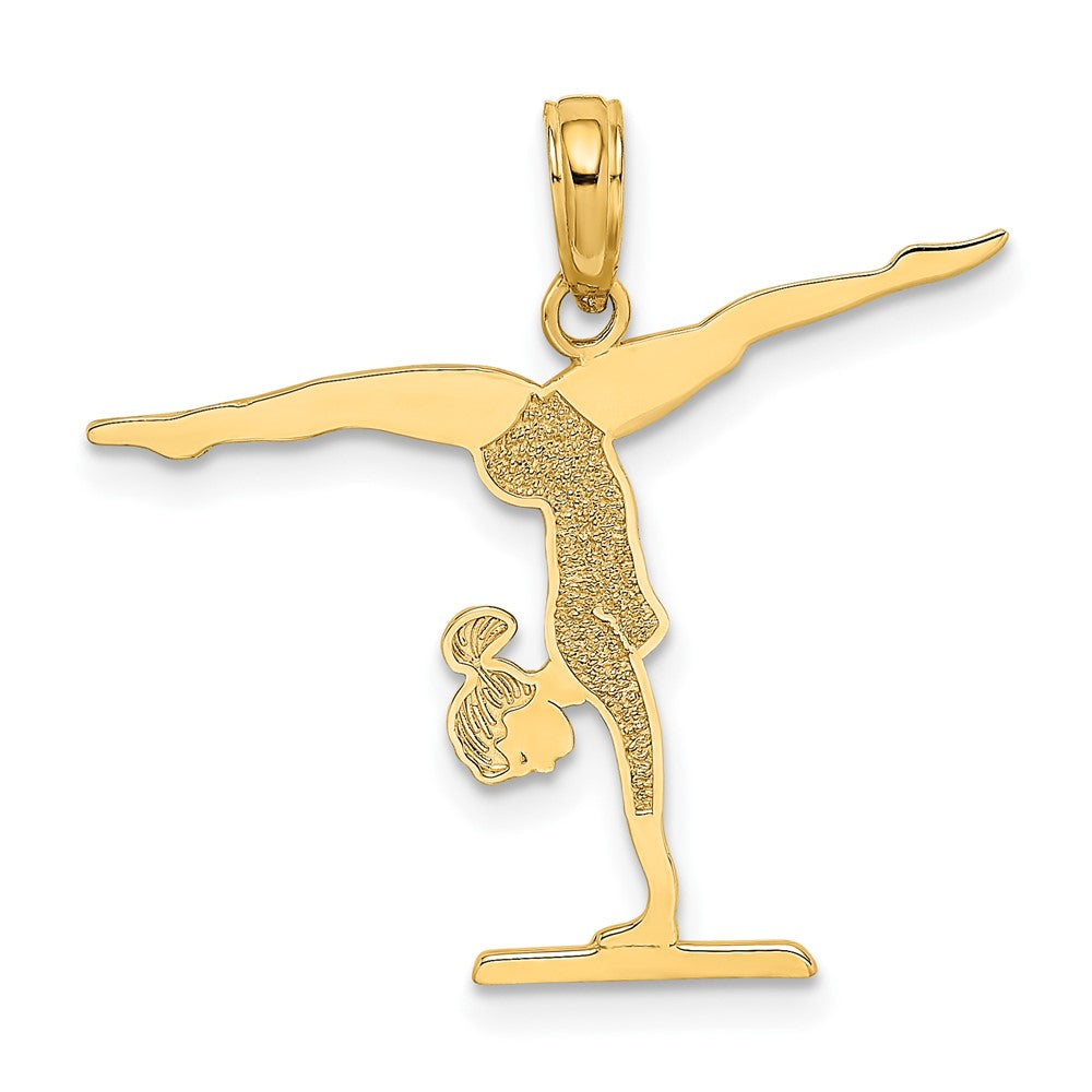 10K Gelbgold 10K Gymnastics Floor Anhänger
