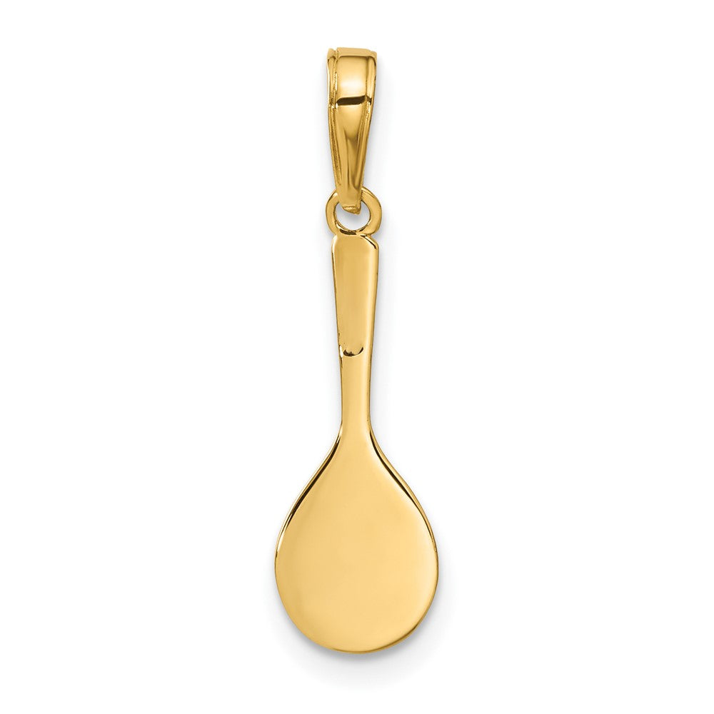 10K Gelbgold Tennis Schläger und Kugel Charm
