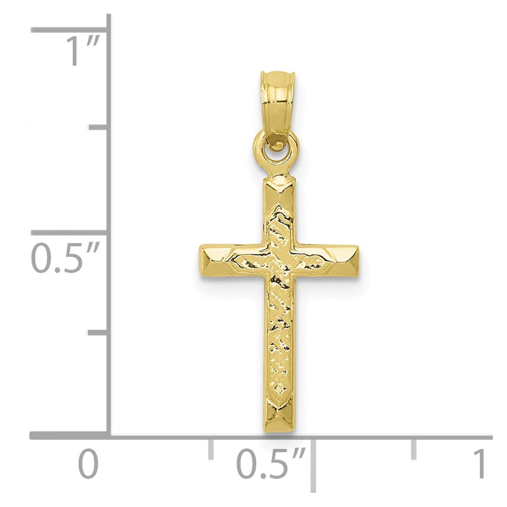 10K Gelbgold 10K Kreuz Anhänger