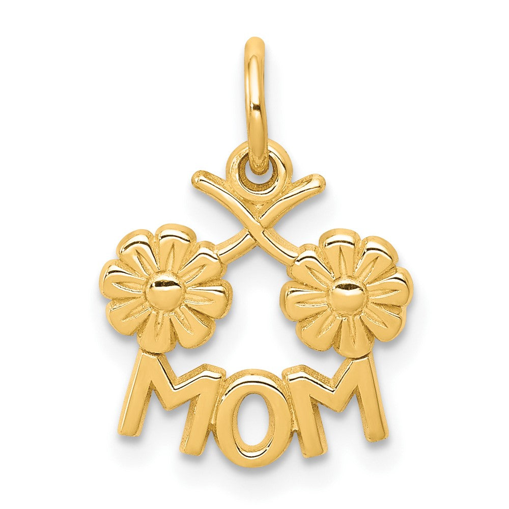 10K Gelbgold Mama Charm