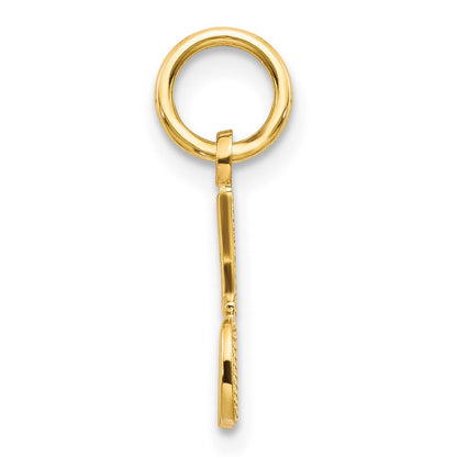 10K Gelbgold #1 Dad Charm