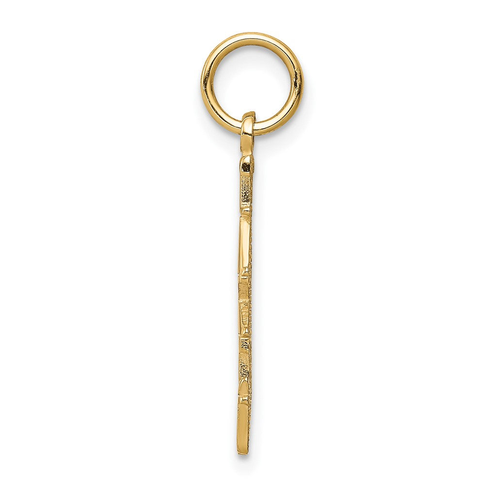 10K Gelbgold Talking - Taken Charm