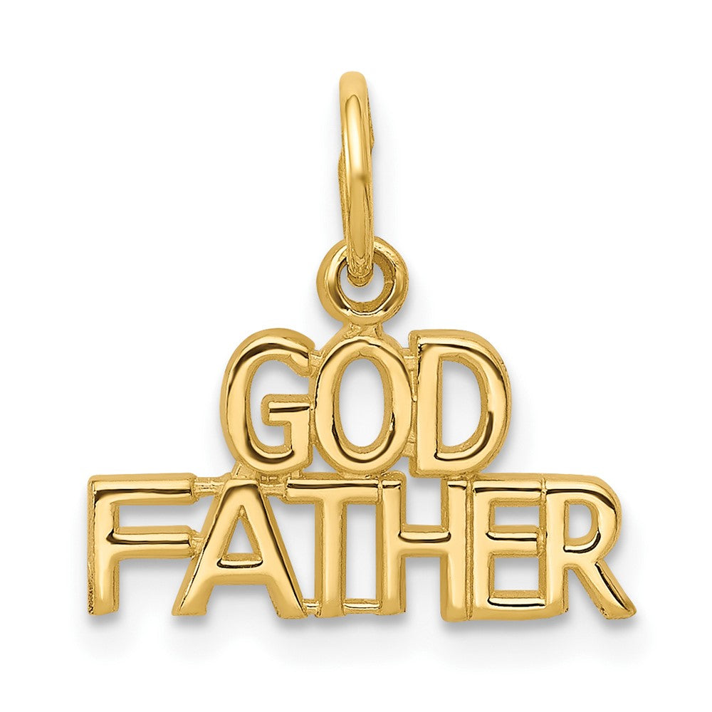 10K Gelbgold Godfather Charm