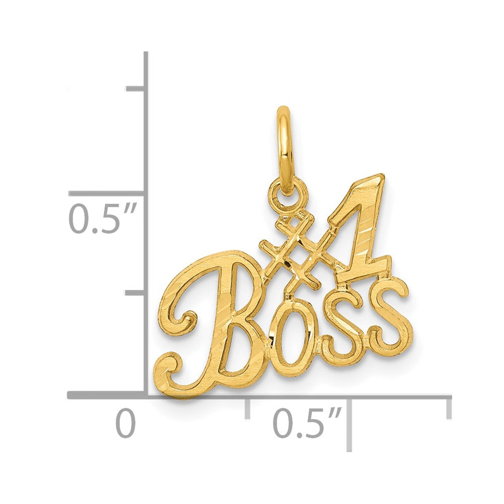 10K Gelbgold #1 Bosscharm