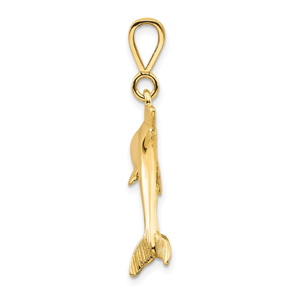 10 Karat Gelbgold Delfin-Charm
