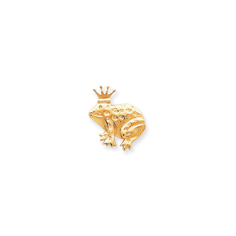 10K Gelbgold Frosch-Charm