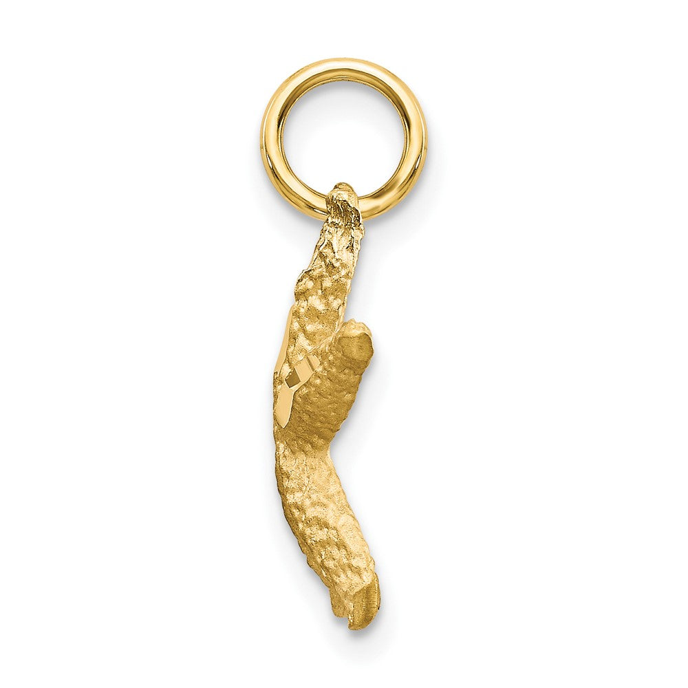 10K Gelbgold Seestern Charm