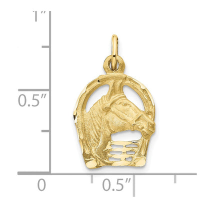 10K Gelbgold Krabben-Charm