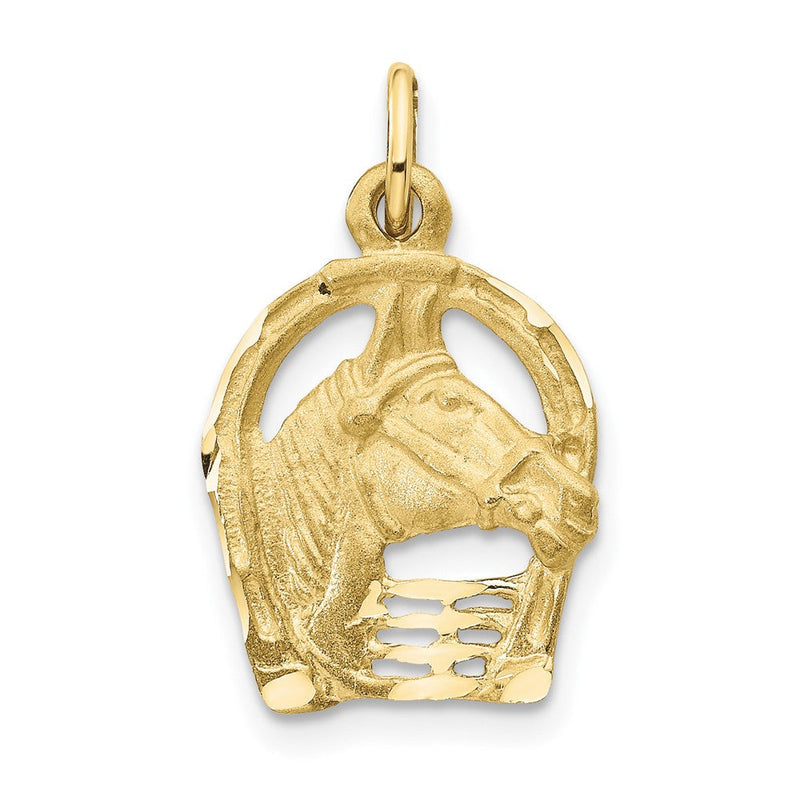 10K Gelbgold Krabben-Charm