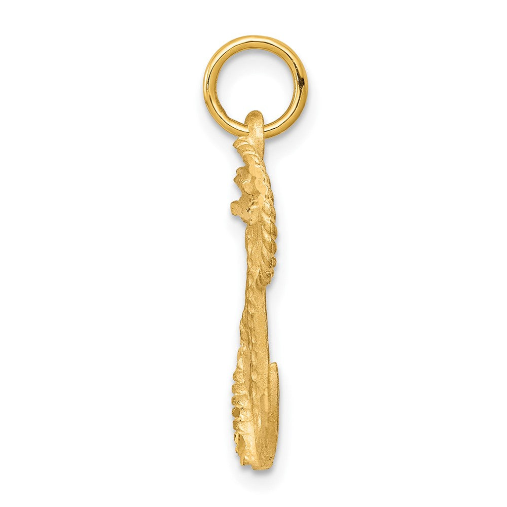 10K Gelbgold Anker Charm