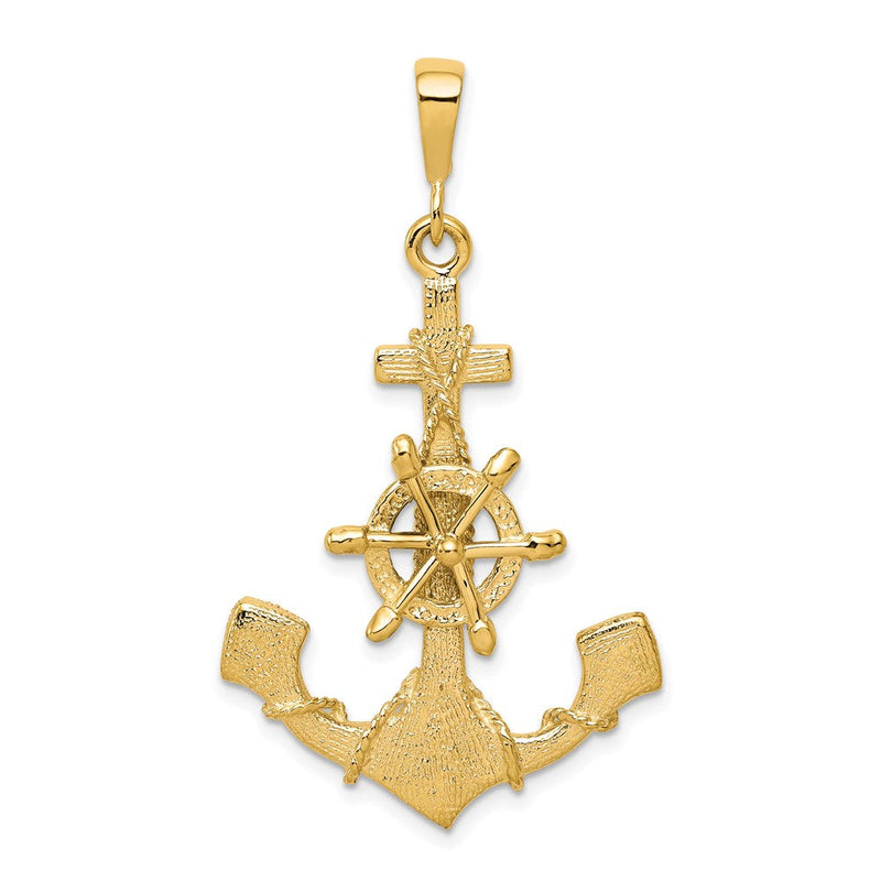Anhänger Anker Charm aus 10K Gelbgold