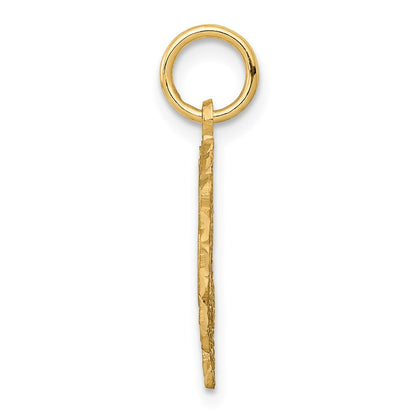 10K Gelbgold 10ky Initiale B Charm