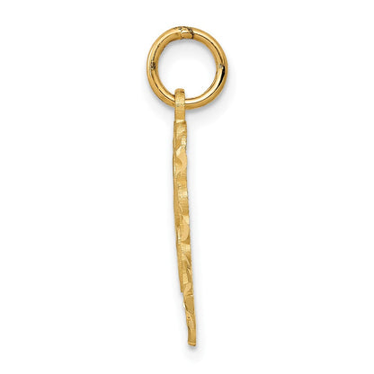 10K Gelbgold 10ky Initiale C Charm