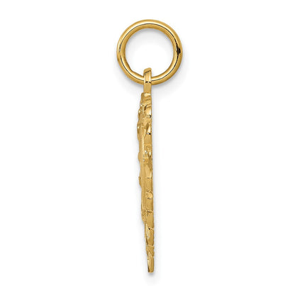 10K Gelbgold 10ky Initiale D Charm