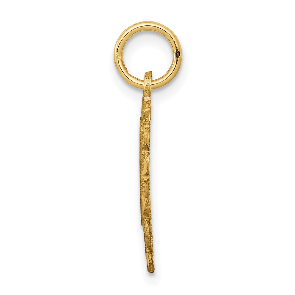 10K Gelbgold Initiale L Charm