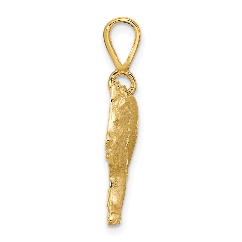 10 Karat Gelbgold Löwen-Charm
