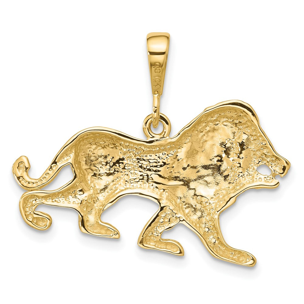 10 Karat Gelbgold Löwen-Charm