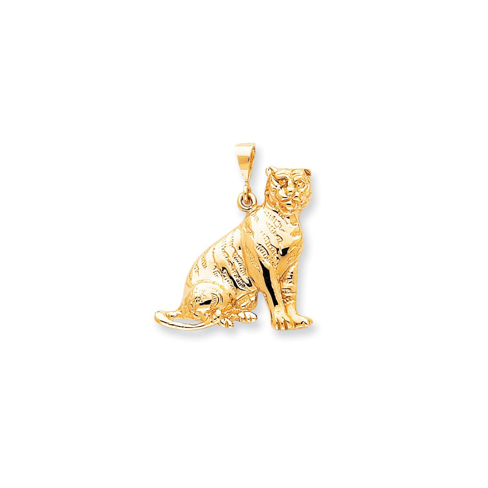 10 Karat Gelbgold Tiger-Charm