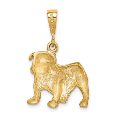 10K Gelbgold Hunde-Charm