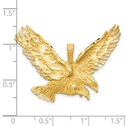 10K Gelbgold Adler-Charm