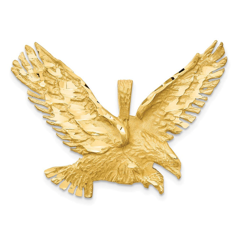 10K Gelbgold Adler-Charm