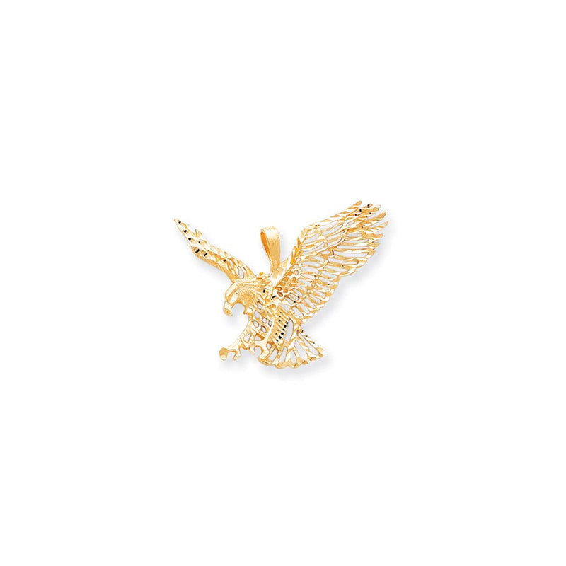 10K Gelbgold GROSSER ADLER-CHARM