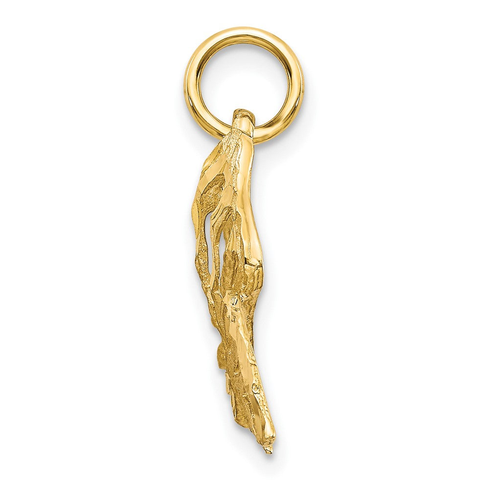 10K Gelbgold Schmetterling Charm