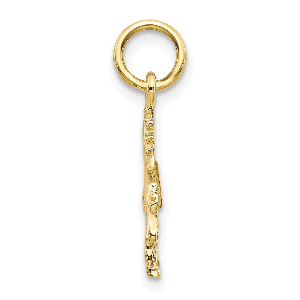 10K Gelbgold Einhorn Charm