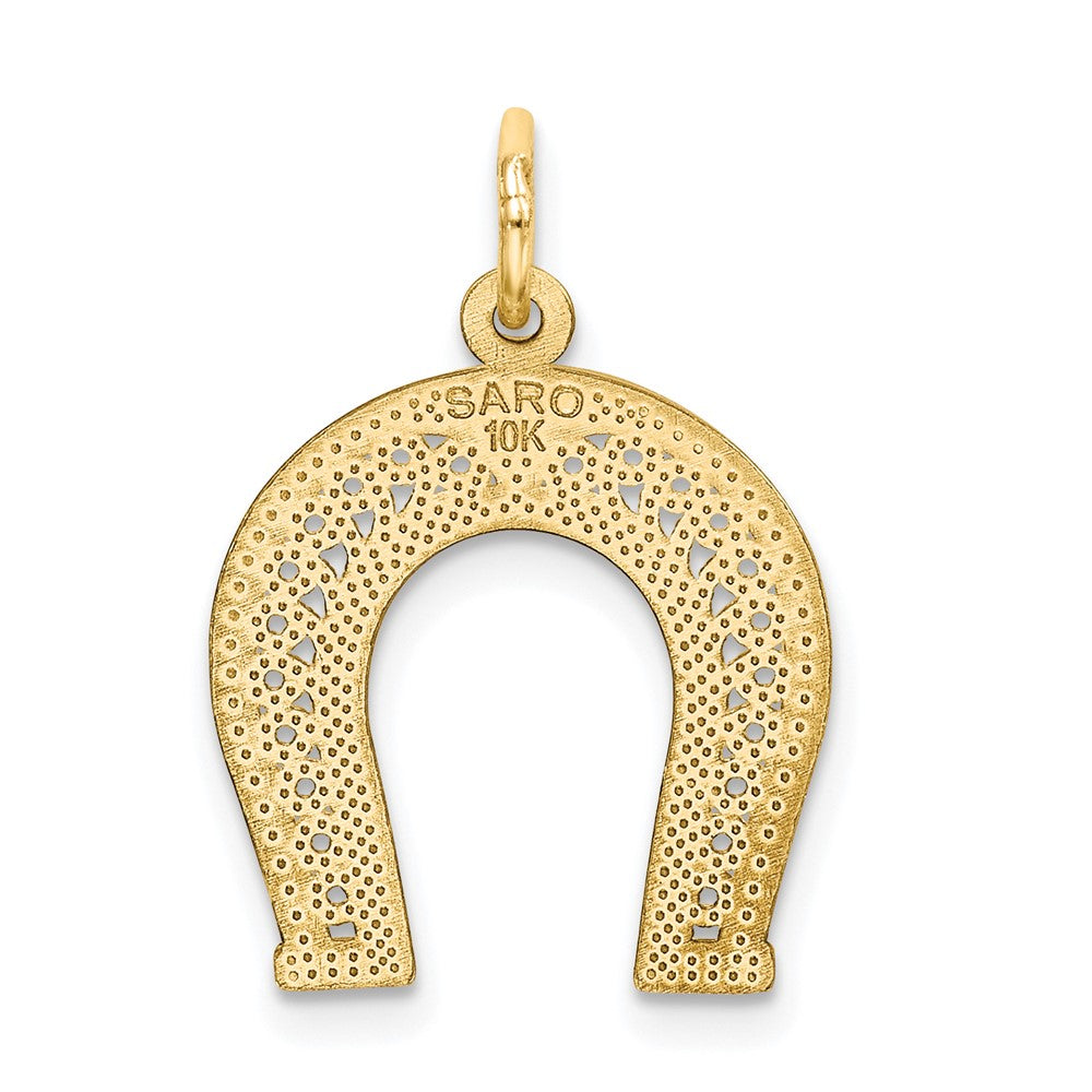 10K Gelbgold Hufeisen Charm