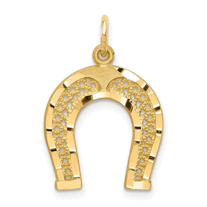 10K Gelbgold Hufeisen Charm