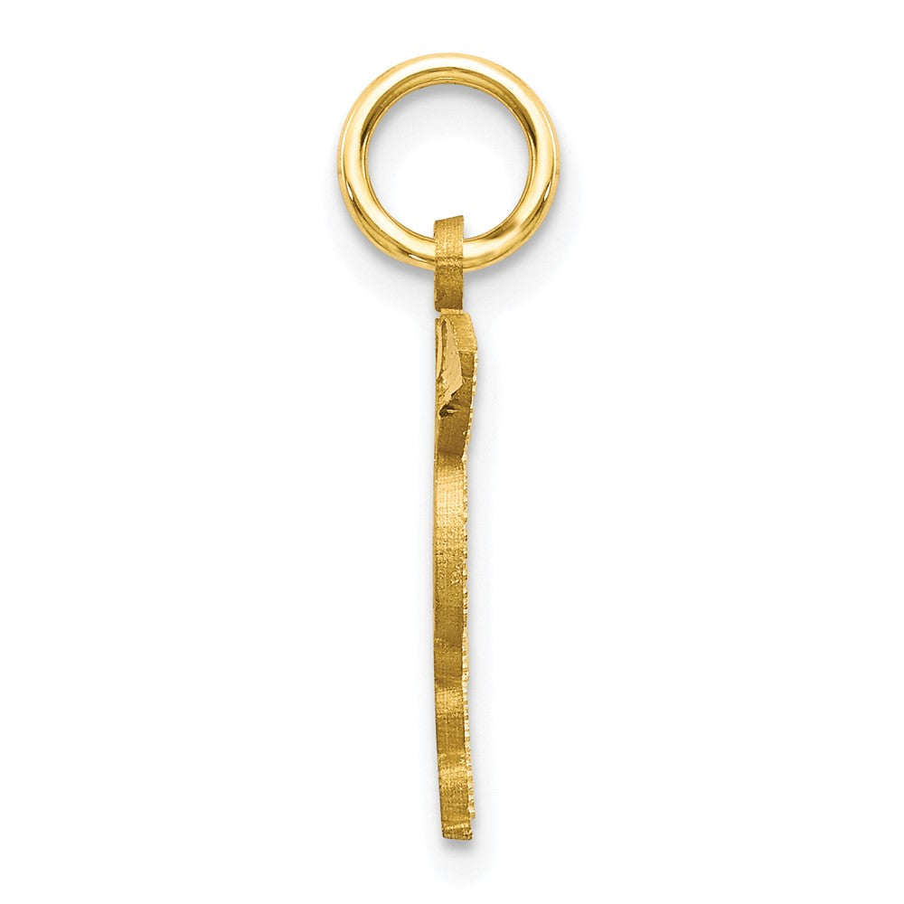 10K Gelbgold Massiv Doctor Of Medicine Md Charm