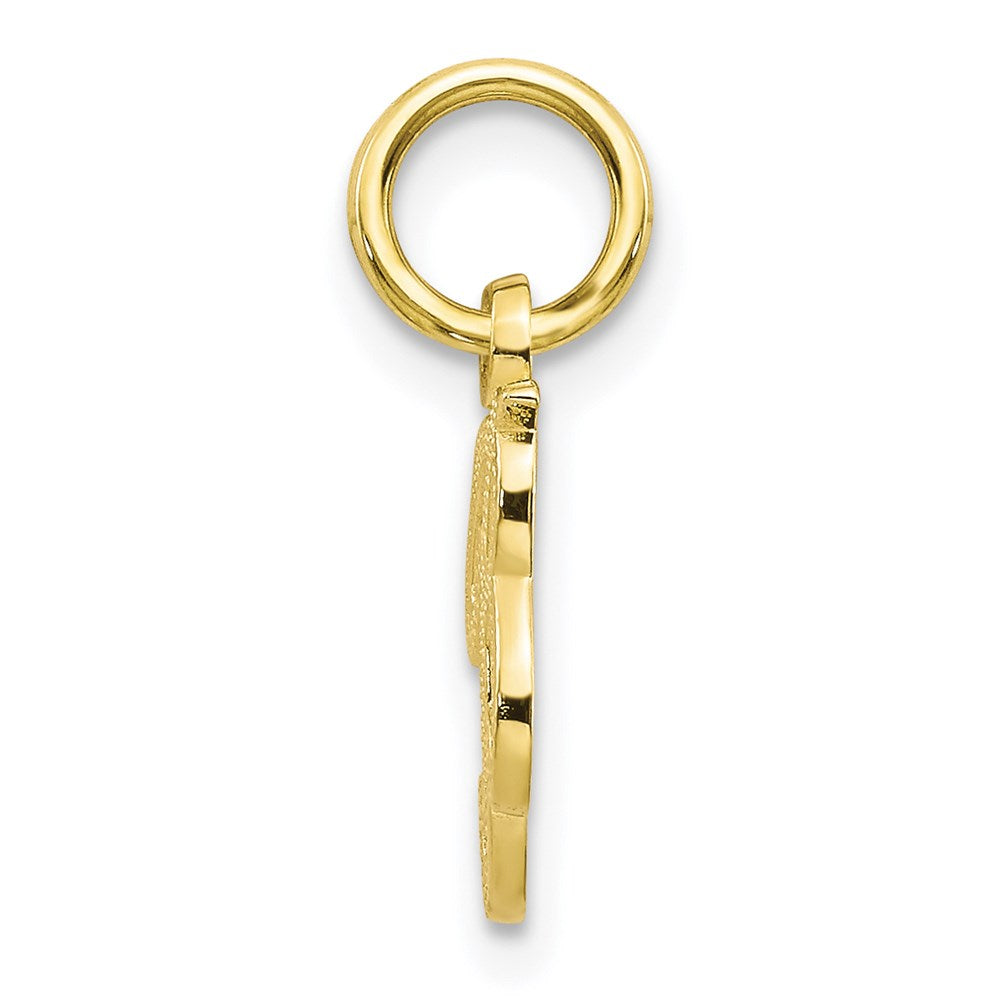 10K Gelbgold Initiale B Charm
