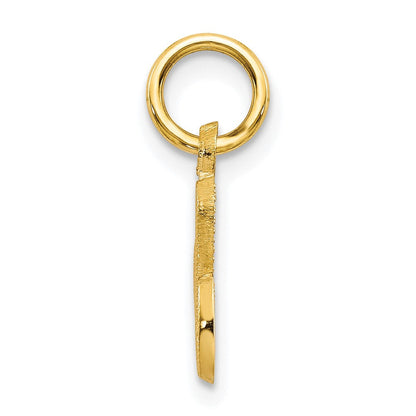 10K Gelbgold Initiale C Charm