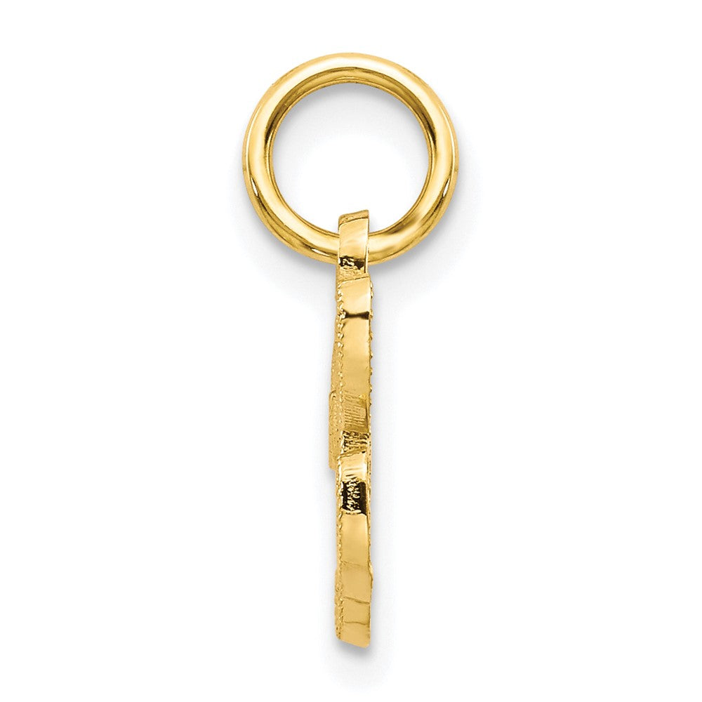 10K Gelbgold Initiale H Charm