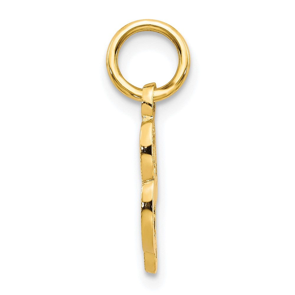10K Gelbgold Initiale L Charm