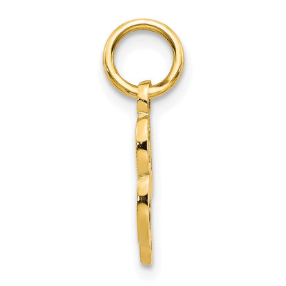 10K Gelbgold Initiale L Charm