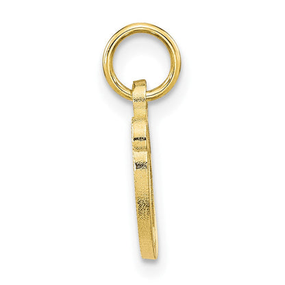 10K Gelbgold Initiale O Charm
