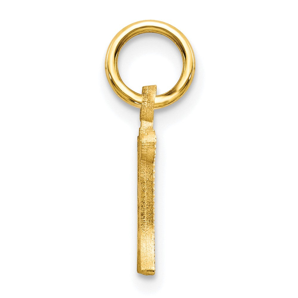 10K Gelbgold Initiale H Charm