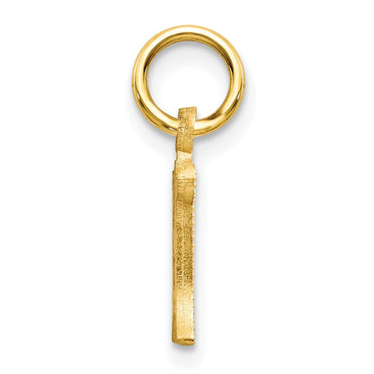 10K Gelbgold Initiale H Charm